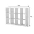 12 Cube Wooden Storage Unit