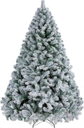 Snow Flocked Christmas Tree