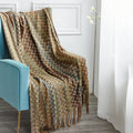 Boho Cotton Throw Blanket