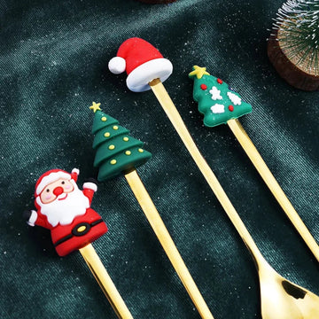 Christmas Dessert Spoons