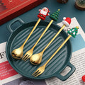 Christmas Dessert Spoons