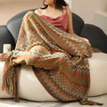 Boho Cotton Throw Blanket