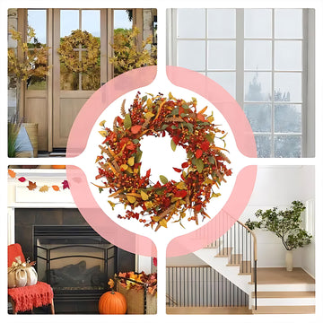 Fall Door Wreath